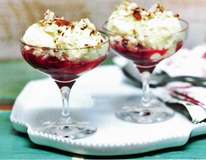 SORVETE DE LIMÃO E COCO