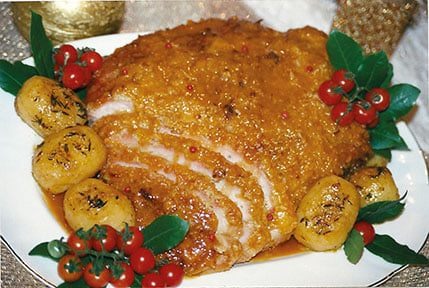 PERNIL AO MOLHO DE COCO