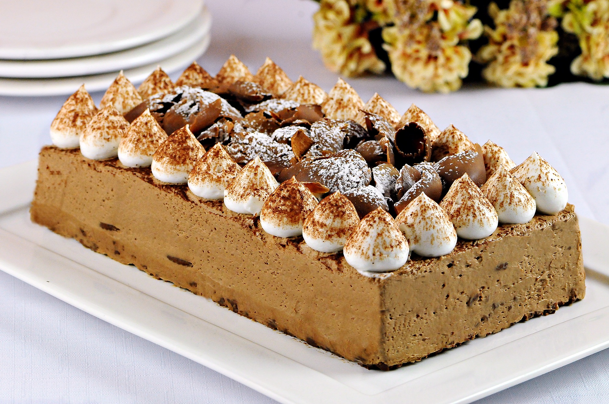 PAVÊ MOUSSE DE CHOCOLATE
