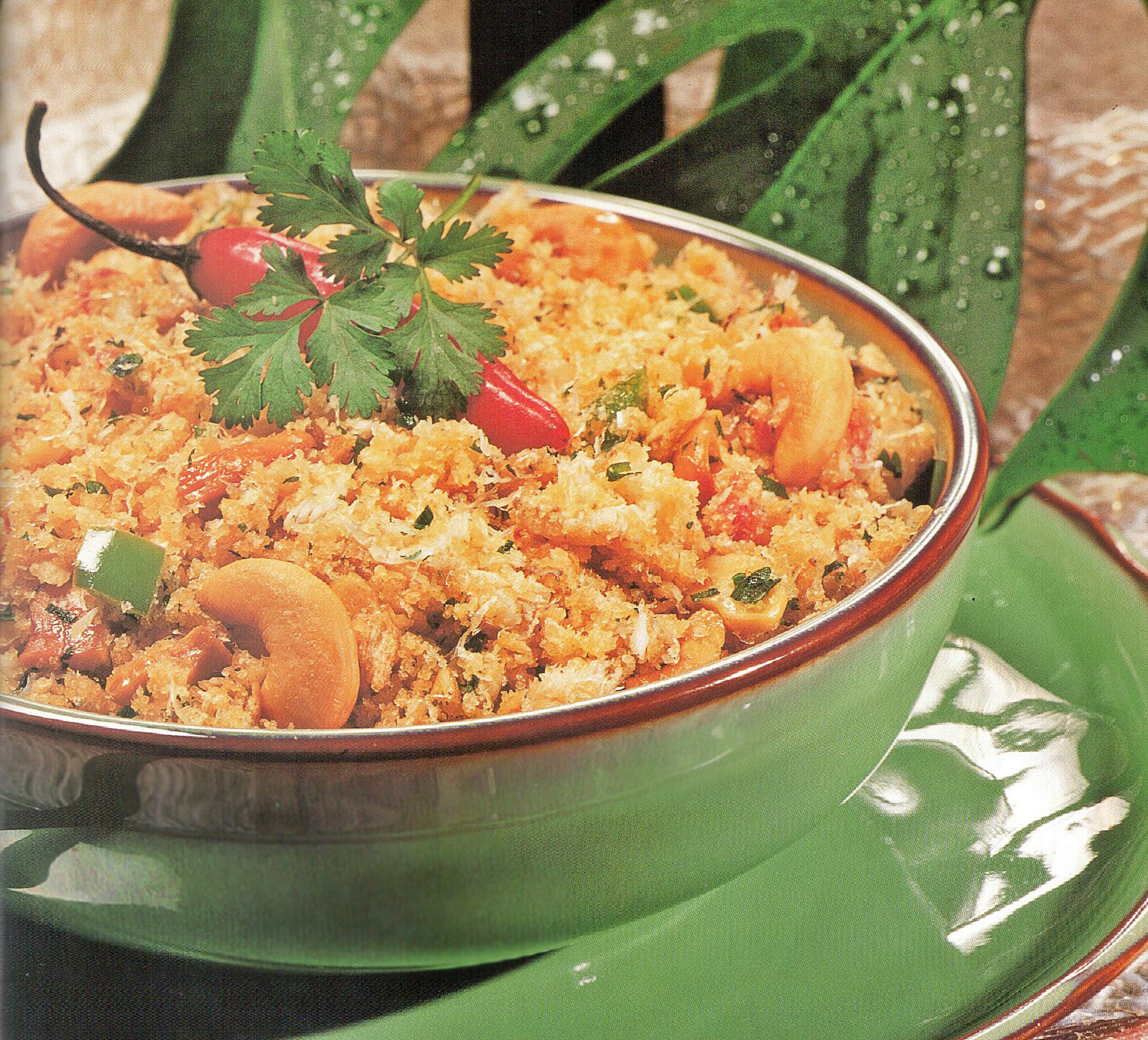 FAROFA NATALINA DE BACALHAU