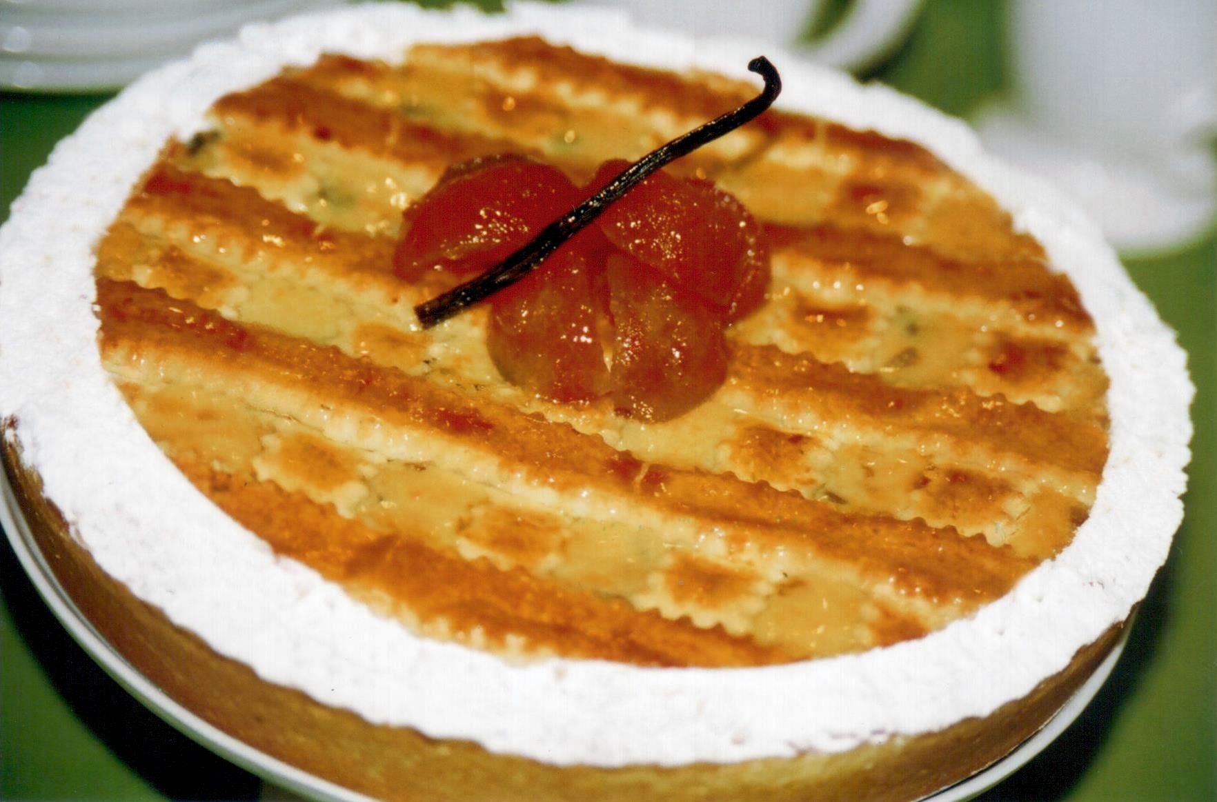 TORTA CROCANTE DE RICOTA